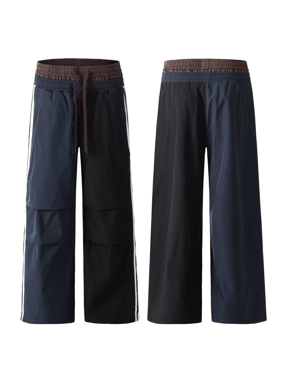Men's Double-Waisted Straight-Leg Cargo Pants - Trendsi - Flyclothing LLC