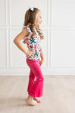 Magenta Velvet Bells - Mila & Rose ® - Flyclothing LLC