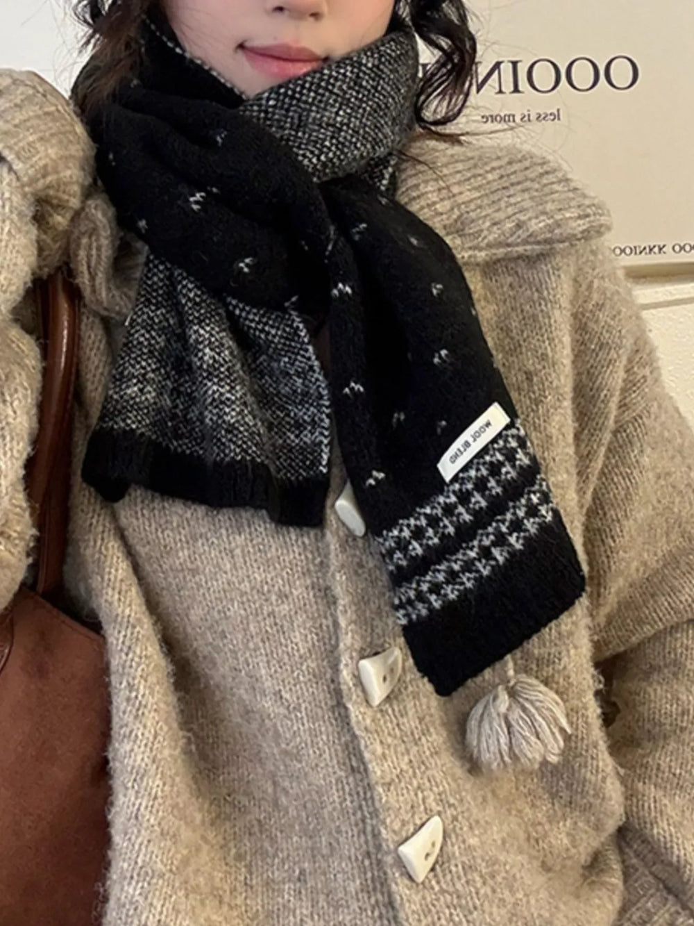 Winter Warm Knitted Scarf - Trendsi - Flyclothing LLC