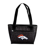 Denver Broncos Leopard Print 16 Can Cooler Tote - Logo Brands - Flyclothing LLC