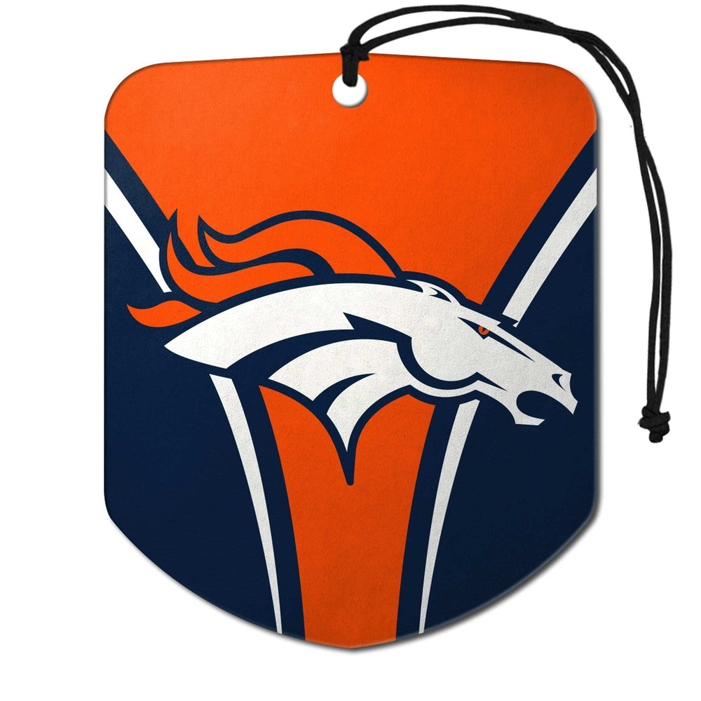 NFL - Denver Broncos Air Freshener 2-pk - Logo Brands - Flyclothing LLC