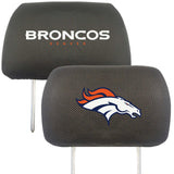 NFL - Denver Broncos Head Rest Cover - Logo Brands - Flyclothing LLC