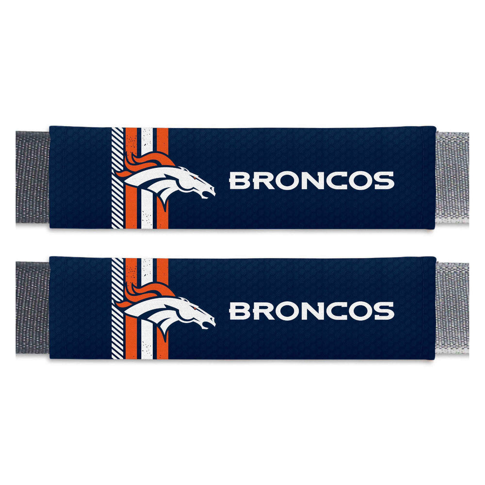 NFL - Denver Broncos Rally Seatbelt Pad - Pair - Logo Brands - Flyclothing LLC