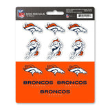 NFL - Denver Broncos Mini Decal 12-pk - Logo Brands - Flyclothing LLC