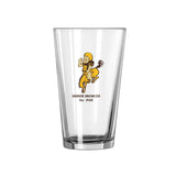 Denver Broncos 16oz Retro Pint Glass - Logo Brands - Flyclothing LLC
