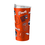 Denver Broncos 20oz Dreamweave Powder Coat Tumbler - Logo Brands - Flyclothing LLC