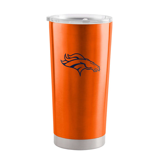 Denver Broncos 1 Color 20oz Gameday Stainless Tumbler - Logo Brands - Flyclothing LLC