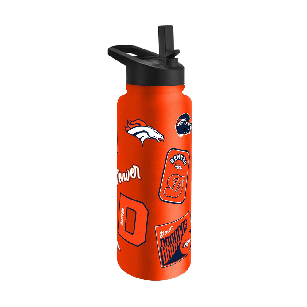 Denver Broncos 34oz Dreamweave Quencher Bottle - Logo Brands - Flyclothing LLC