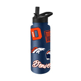 Denver Broncos 34oz Dreamweave Quencher Bottle - Logo Brands - Flyclothing LLC