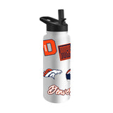 Denver Broncos Dreamweave 34oz Quencher Bottle - Logo Brands - Flyclothing LLC