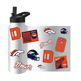 Denver Broncos Dreamweave 34oz Quencher Bottle - Logo Brands - Flyclothing LLC