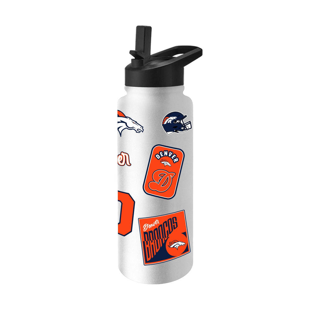 Denver Broncos Dreamweave 34oz Quencher Bottle - Logo Brands - Flyclothing LLC