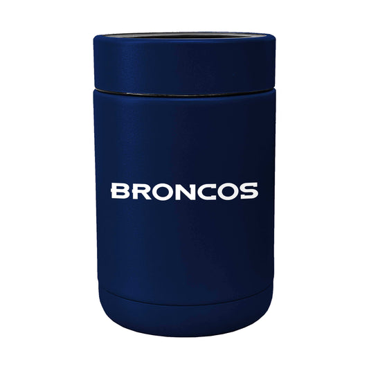Denver Broncos Navy Flipside Powder Coat Coolie - Logo Brands - Flyclothing LLC