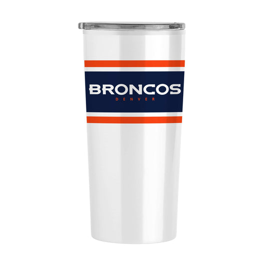 Denver Broncos 20oz Stripe Fusion Tumbler - Logo Brands - Flyclothing LLC