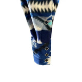 Rockmont Clothing Men's Native Pattern Fleece Western Shirt in Blue & Black - Rockmount Clothing - Flyclothing LLC