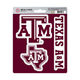 Texas A&M Aggies 3 Piece Decal Sticker Set - Texas A&M - Flyclothing LLC