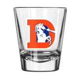 Denver Broncos Retro 2oz Gameday Shot Glass - Logo Brands - Flyclothing LLC