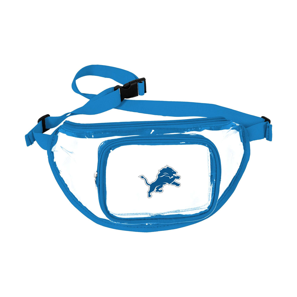 Detroit Lions Clear Fanny Pack - Logo Brands - Flyclothing LLC