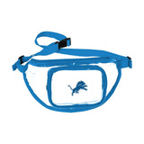 Detroit Lions Clear Fanny Pack - Logo Brands - Flyclothing LLC