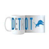Detroit Lions 15oz Overtime Sublimated Mug - Logo Brands - Flyclothing LLC