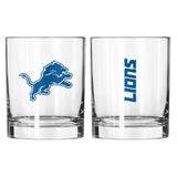 Detroit Lions 14oz Gameday Rocks Glass - Logo Brands - Flyclothing LLC