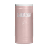 Detroit Lions Stencil Powder Coat Slim Can Coolie - Logo Brands - Flyclothing LLC