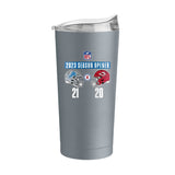 Detroit Lions 2023 Season Opener Winner 20oz Powder Coat Tumbler - Logo Brands - Flyclothing LLC