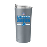 Detroit Lions 2023 Season Opener Winner 20oz Powder Coat Tumbler - Logo Brands - Flyclothing LLC