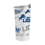 Detroit Lions 20oz Native Powder Coat Tumbler - Logo Brands - Flyclothing LLC