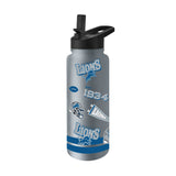 Detroit Lions 34oz Stone TJ Maxx Native Quencher Bottle - Logo Brands - Flyclothing LLC