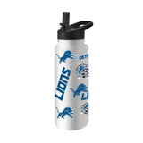 Detroit Lions 34oz Native Quencher Bottle - Logo Brands - Flyclothing LLC