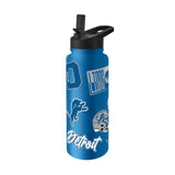 Detroit Lions 34oz Dreamweave Quencher Bottle - Logo Brands - Flyclothing LLC