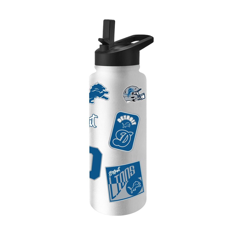 Detroit Lions Dreamweave 34oz Quencher Bottle - Logo Brands - Flyclothing LLC