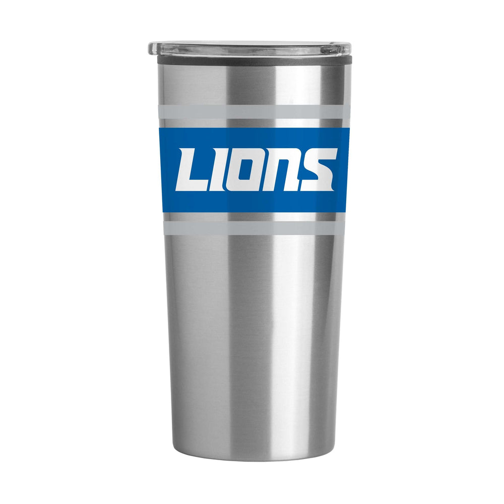 Detroit Lions Stripe 20 oz Fusion Tumbler - Logo Brands - Flyclothing LLC