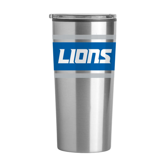 Detroit Lions Stripe 20 oz Fusion Tumbler - Logo Brands - Flyclothing LLC