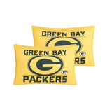 Green Bay Packers Command Comforter Set Full/Queen - Logo Brands - Flyclothing LLC