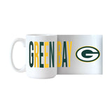 Green Bay Packers 15oz Overtime Sublimated Mug - Logo Brands - Flyclothing LLC