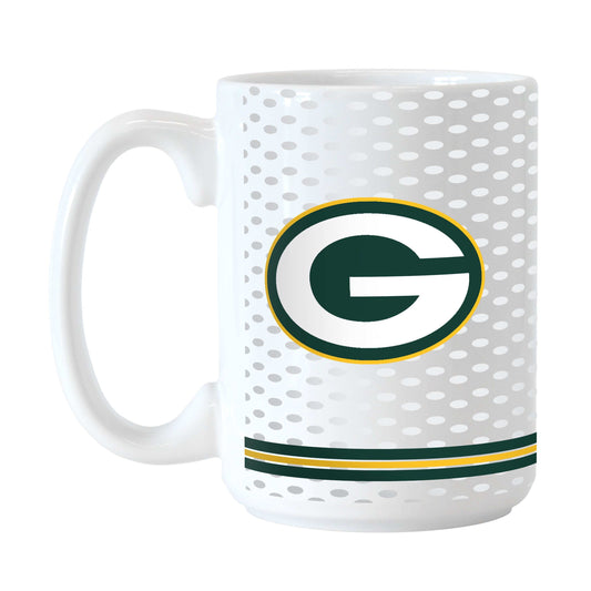 Green Bay Packers 15oz Away Jersey Sublimated Mug - Logo Brands - Flyclothing LLC