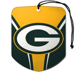 NFL - Green Bay Packers Air Freshener 2-pk - Logo Brands - Flyclothing LLC