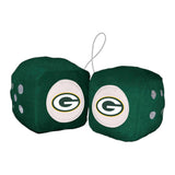 NFL - Green Bay Packers Fuzzy Dice - Logo Brands - Flyclothing LLC