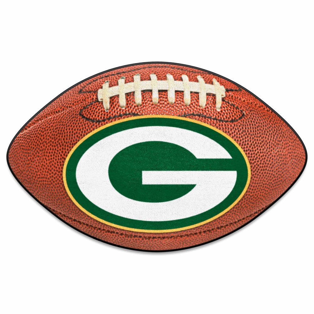 NFL - Green Bay Packers Football Mat - Logo Brands - Flyclothing LLC