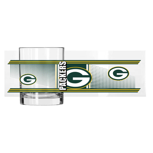 Green Bay Packers 14oz Hero Rocks Glass - Logo Brands - Flyclothing LLC
