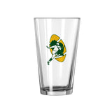 Green Bay Packers 16oz Retro Pint Glass - Logo Brands - Flyclothing LLC