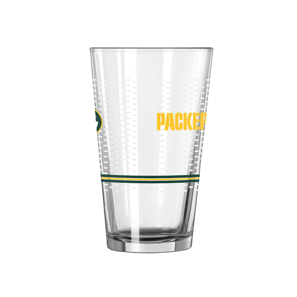 Green Bay Packers 16oz Away Jersey Pint Glass - Logo Brands - Flyclothing LLC