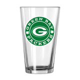 Green Bay Packers 16oz St. Patrick's Day Pint Glass - Logo Brands - Flyclothing LLC