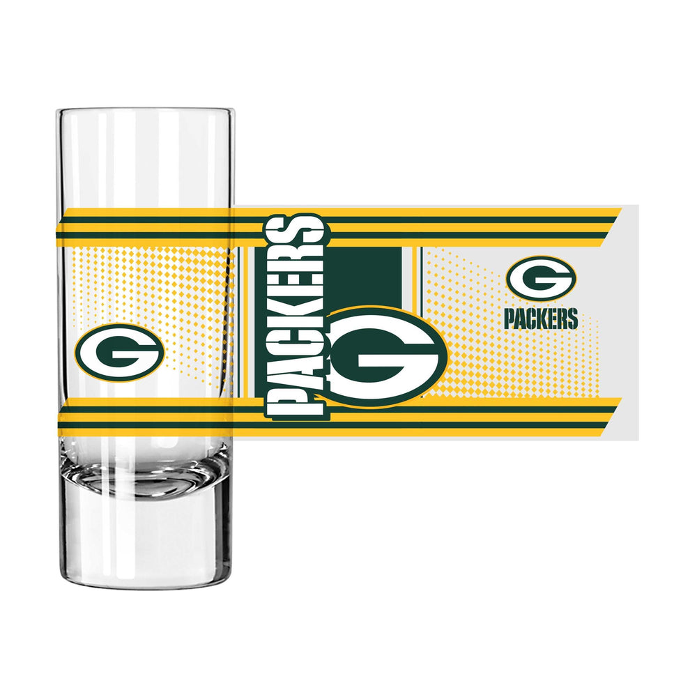 Green Bay Packers 2.5oz Hero Shooter Glass - Logo Brands - Flyclothing LLC