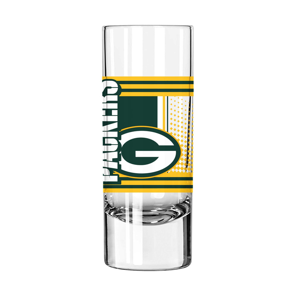 Green Bay Packers 2.5oz Hero Shooter Glass - Logo Brands - Flyclothing LLC