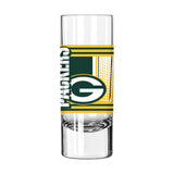 Green Bay Packers 2.5oz Hero Shooter Glass - Logo Brands - Flyclothing LLC