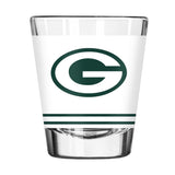 Green Bay Packers 2oz Flipside White Shot Glass - Logo Brands - Flyclothing LLC
