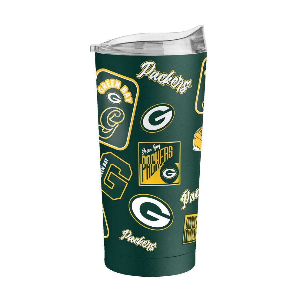 Green Bay Packers 20oz Dreamweave Powder Coat Tumbler - Logo Brands - Flyclothing LLC